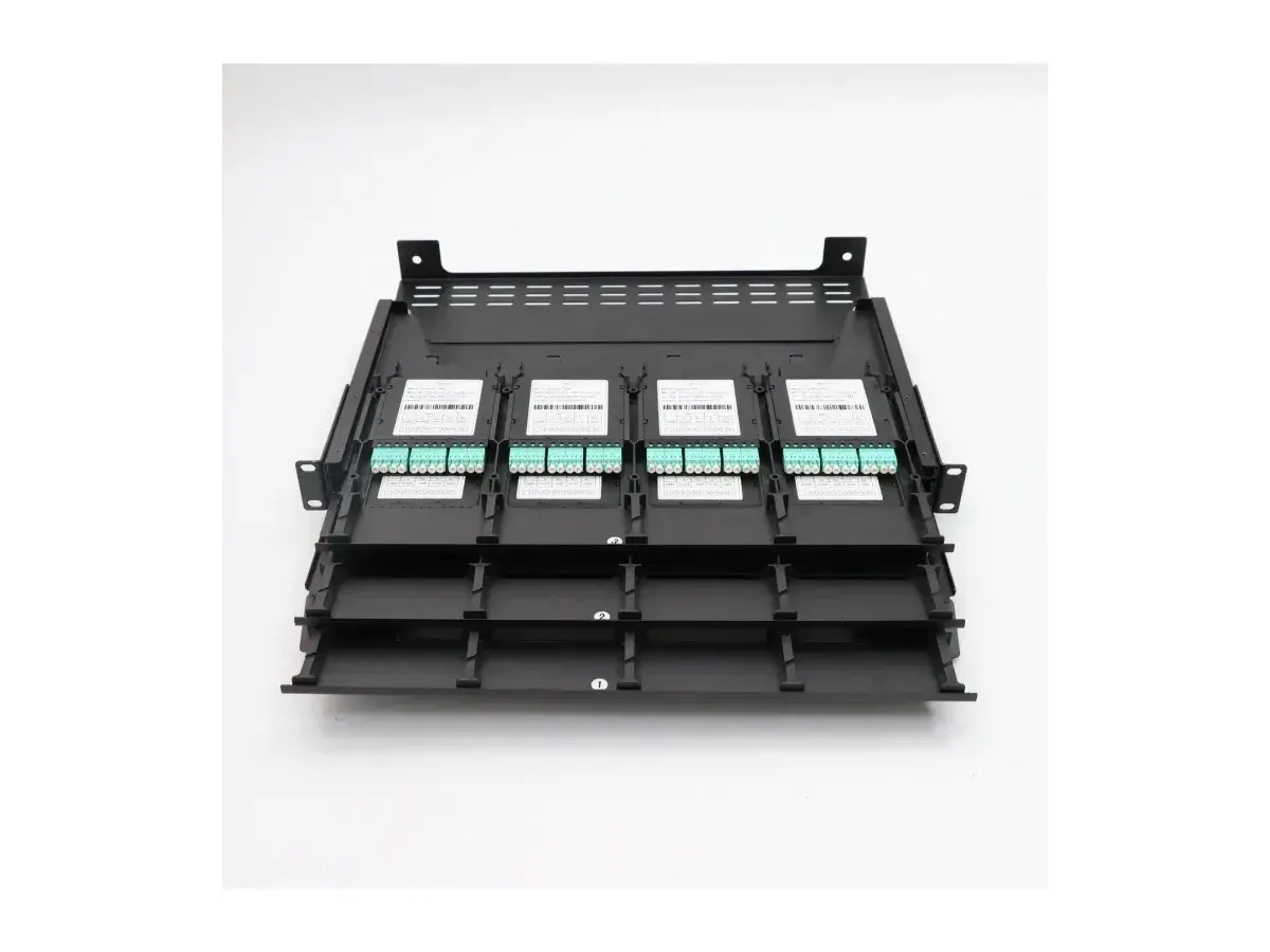DYS RS144-1U MPO/MTP patch panel sliding tray