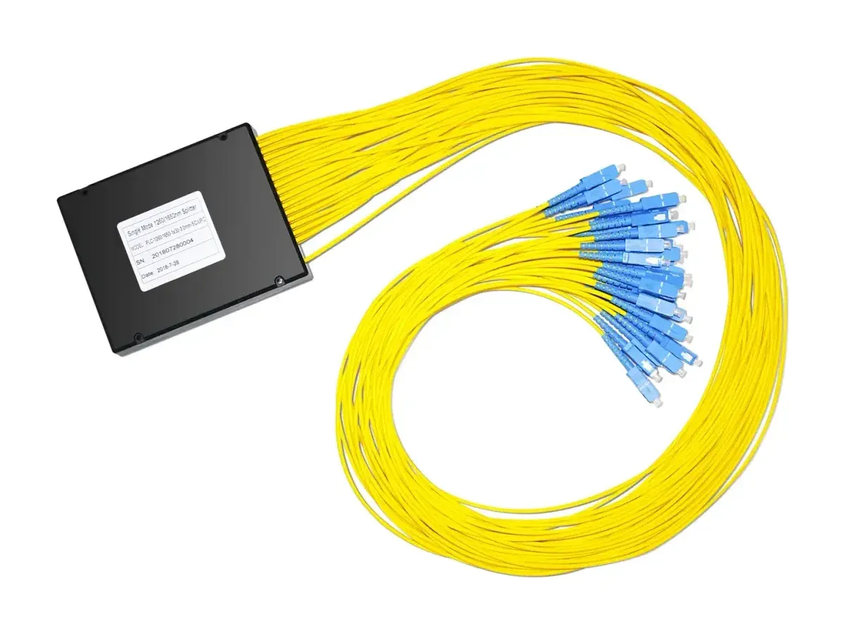 DYS ABS box type 1x32 PLC splitter with SC/UPC connectors
